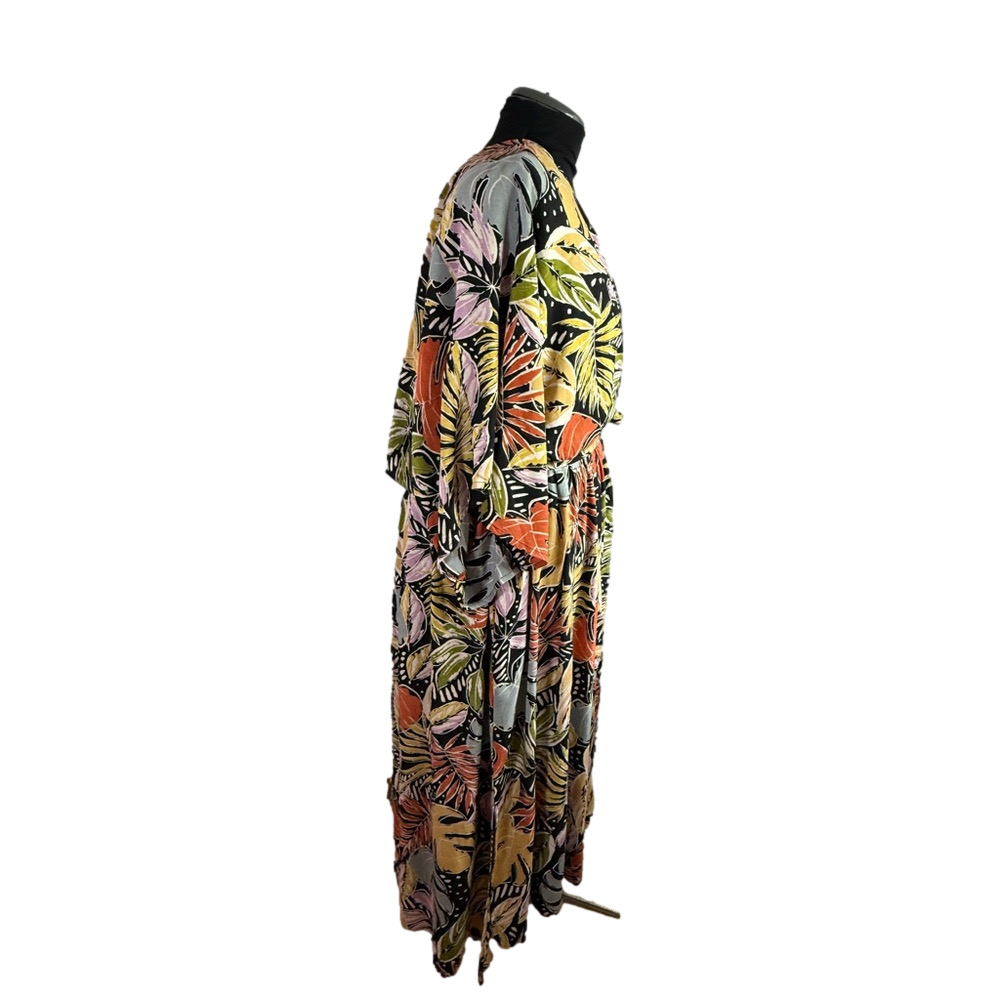 Loralette By City Chic Dotty Palm Day Date Printed Maxi Dress SKU0082 - Picture 8 of 15